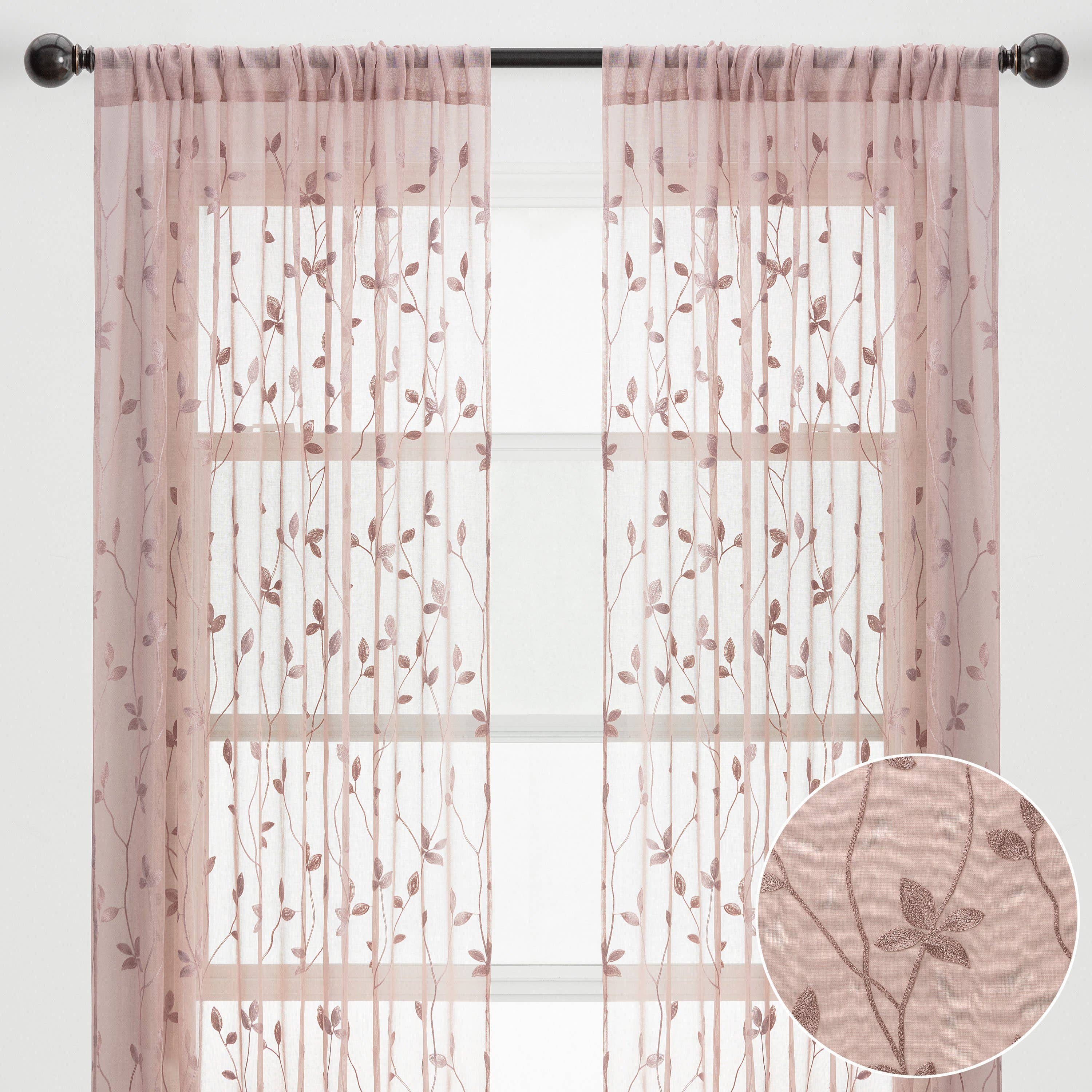 Chanasya - Wholesale Curtain - Sheer Vine Curtains7