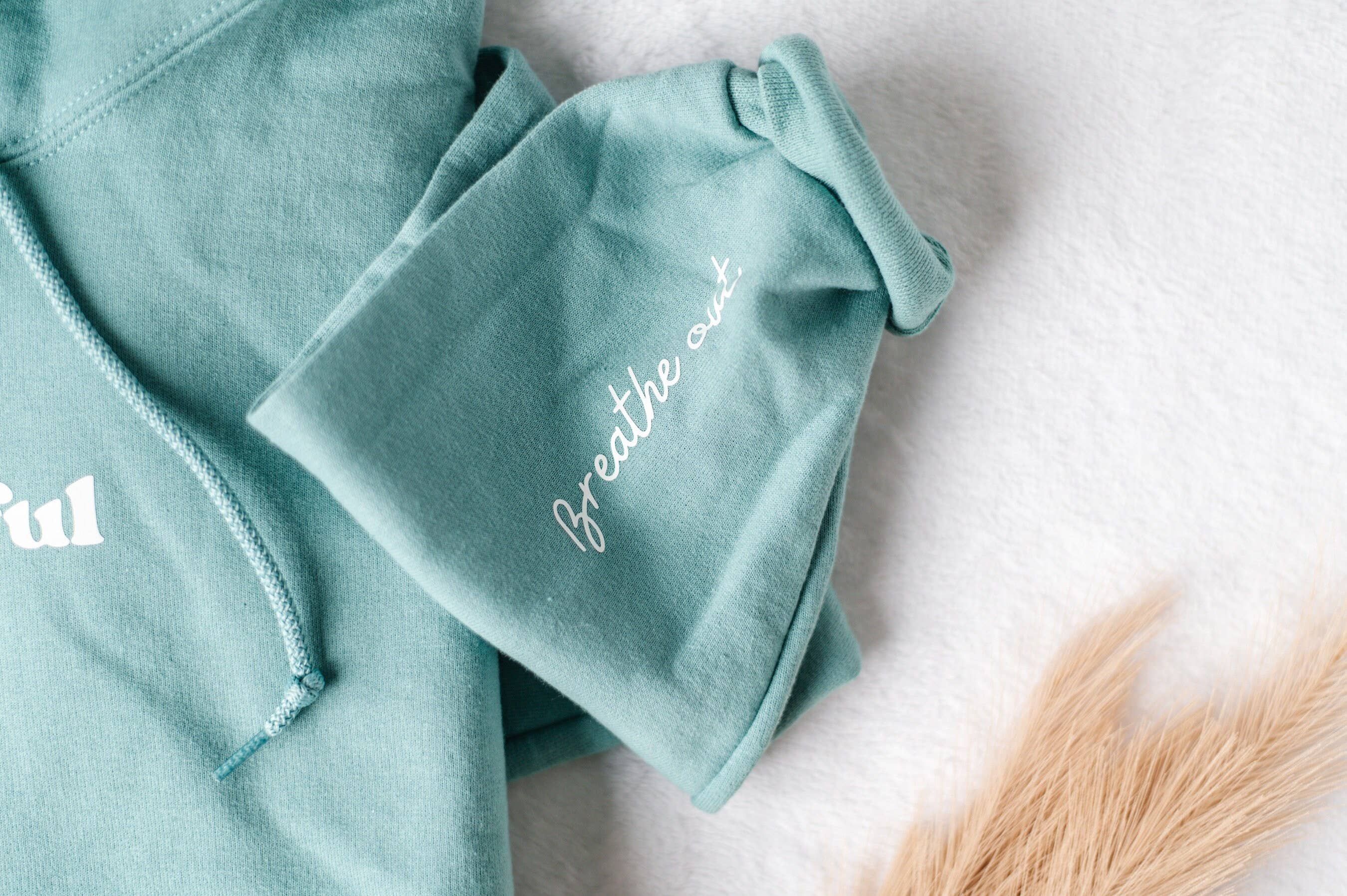 Bodhi Life Design - Wholesale Hoodie - Women's - Wellness Sweatshirt with Positive Affirmation on Sleeve3