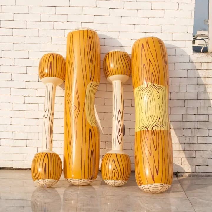 Kinky Pleasure - Wholesale Inflatables - Timmy Toys - T090 - Water Games - Battle On Wood With Sticks - 4 Piece Set