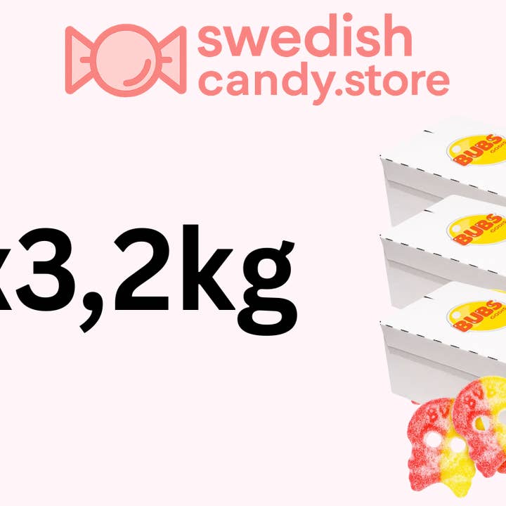 Swedish Candy.Store - Swedish Candy - Wholesale Gummy - Swedish Candy Bubs Sour Skulls 3.2kg1