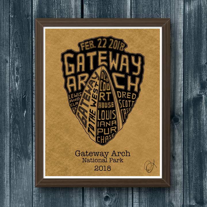 Gateway Arch National Park for wholesale by James Joseph Designs & Photography