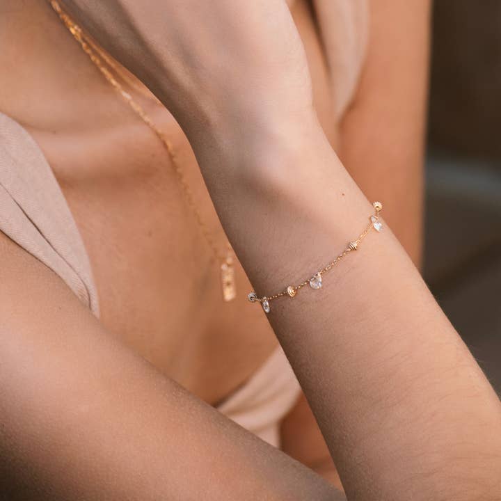 Meora Paris - Venta al por mayor Pulseras de abalorios/colgantes - Pulsera Ella2