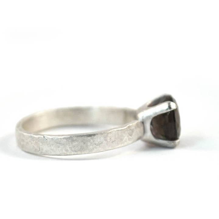 Janine’s Jewelry Design - Venta al por mayor Anillos grandes/de cóctel - Doublete de cuarzo arcoíris, anillo de cuarzo místico, joyería mística