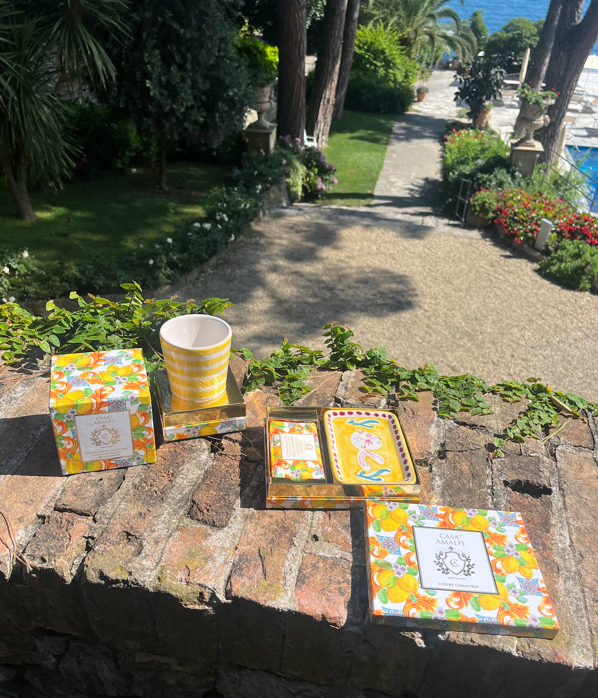 Casa Amalfi - Wholesale Jar/Filled Candle - BUONGIORNO POSITANO Candle Lemon Basil & Mandarin 200g5