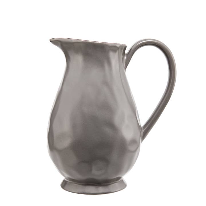 Cantaria Pitcher Charcoal for wholesale by Skyros Designs