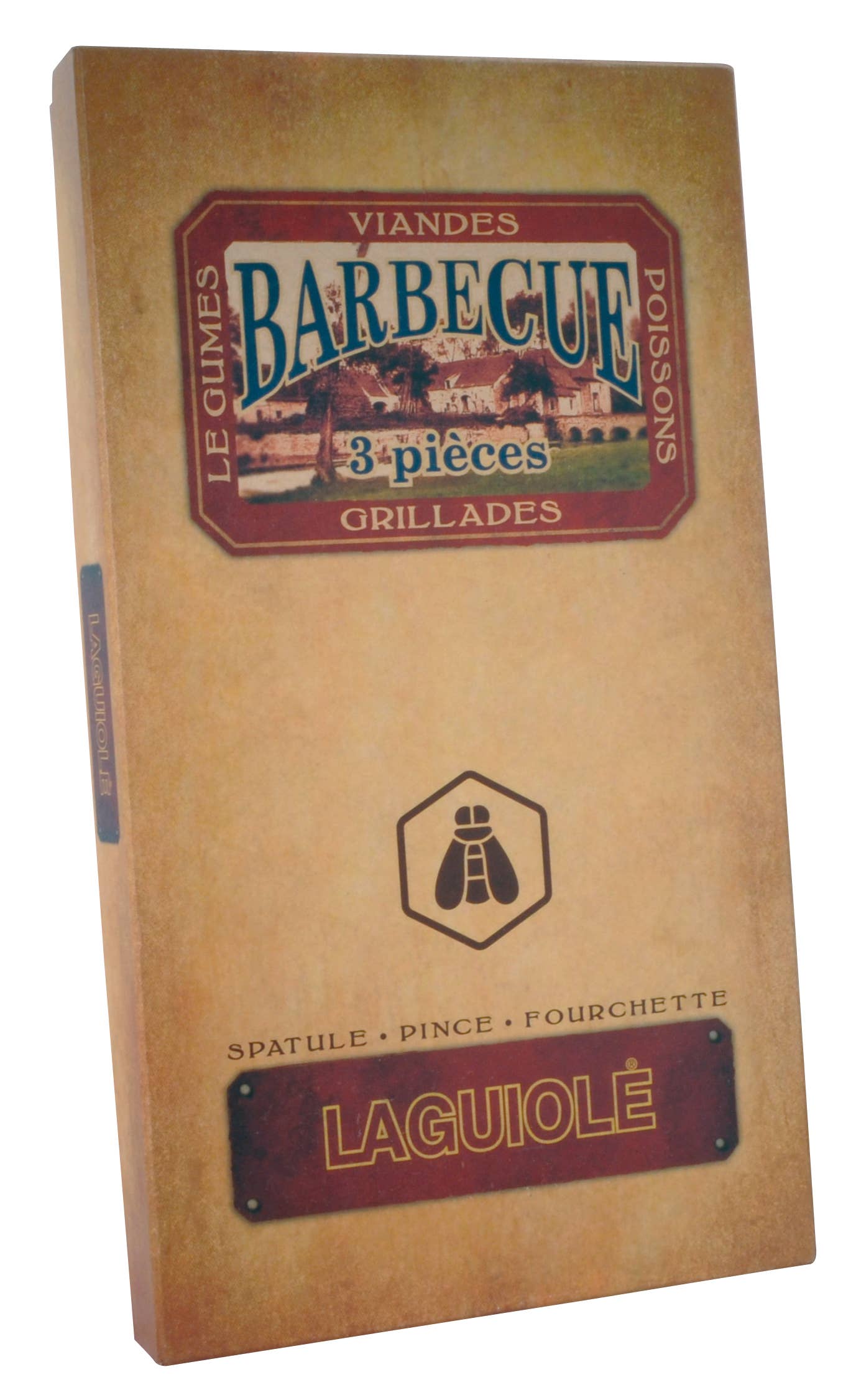 Laguiole - Wholesale Outdoor Grill Tools - 3-piece barbecue utensil set2