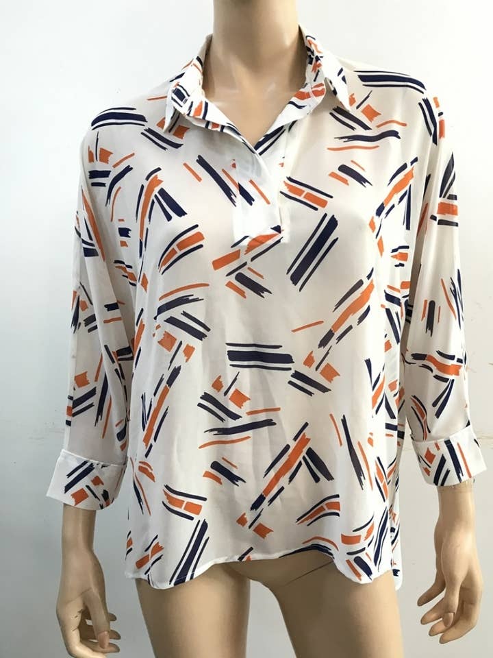 3/4 SLEEVES TUNIC - 20101 for wholesale by Radzoli