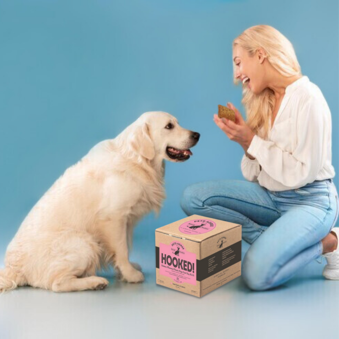 The Granville Island Pet Treatery (Canada) - Vente Friandises – chien - Biscuits pour chiens Wild Salmon Regular : nettoyage des dents, 2 lb6