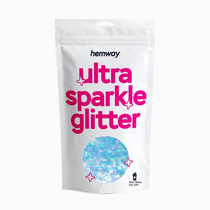 Shaped Ultra Sparkle Glitter - Milkshake for wholesale by Hemway