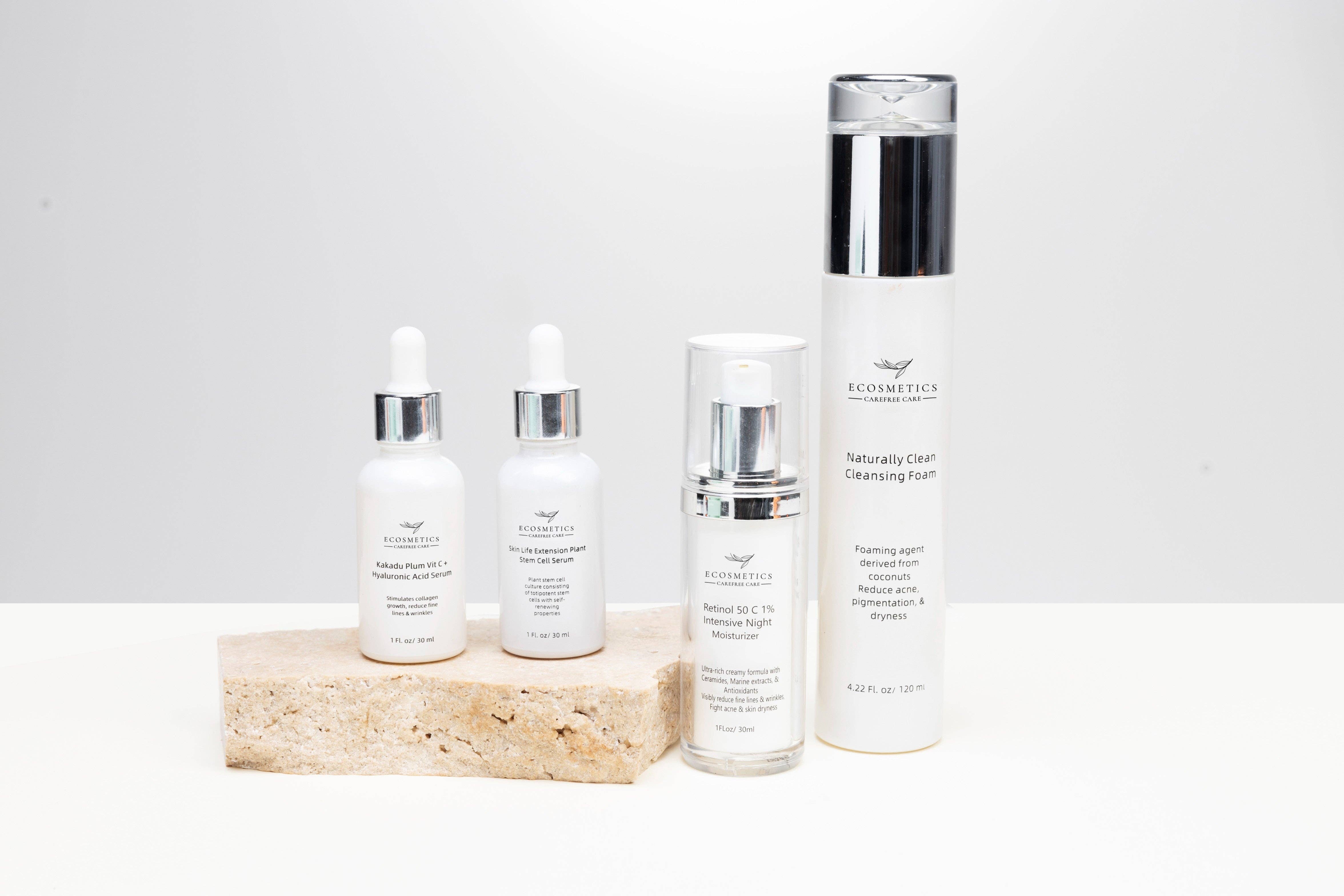 Edible Cosmetics Pty Ltd - Wholesale Facial-care set/kit - The 4 Step Glowing Skin Routine2