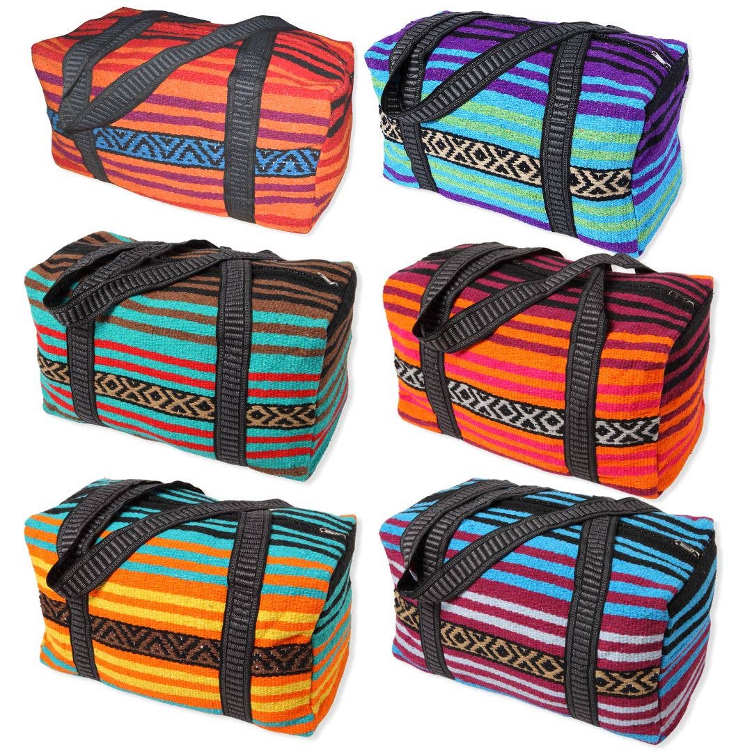 El Paso Saddleblanket - Wholesale Weekender Bag - Women's - Peyote Weekender Bags1