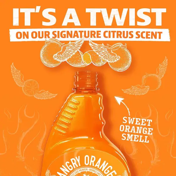 Angry Orange - Wholesale Stain Remover - Angry Orange Enzyme Stain Remover -  Citrus (Case of 4)3