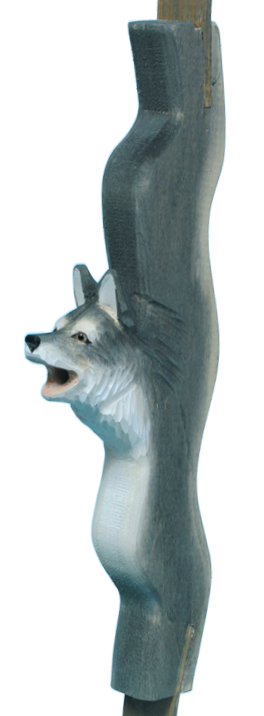 Pawnee Bill’s – wholesale Träleksak - Barn – Handgjord träbåge med pil som skjuts genom munnen - djurmotiv2