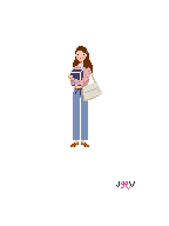 JV248 - Nancy Stranger Things pour la vente par Jennifer Vallez Needlepoint