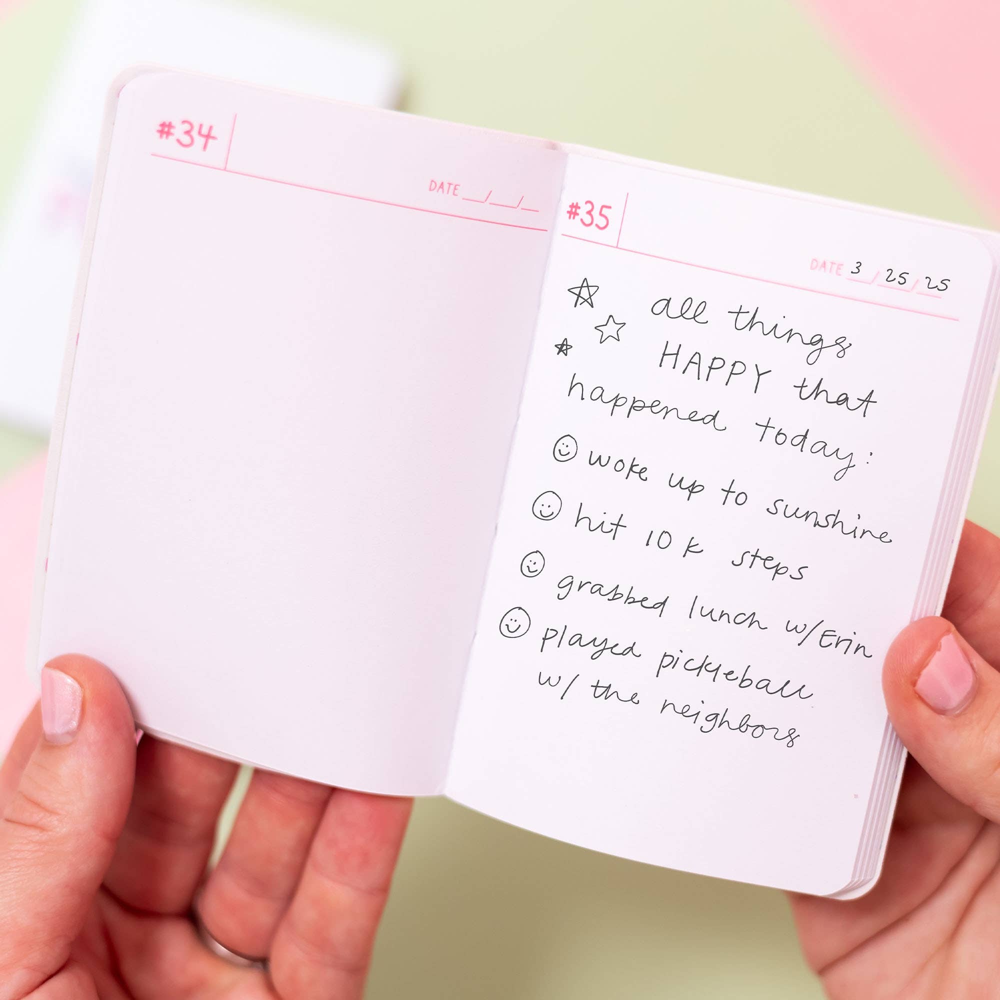 Callie Danielle - Venta al por mayor Diario/agenda - Pequeño Libro de Diario Feliz1