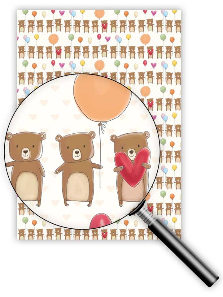 Beer, cadeaupapier, 8259 voor wholesale door Acte tre US/UK