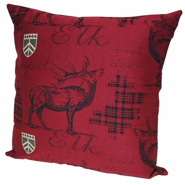 Elliot the Elk kussen - Scarlet voor wholesale door Rennie & Rose