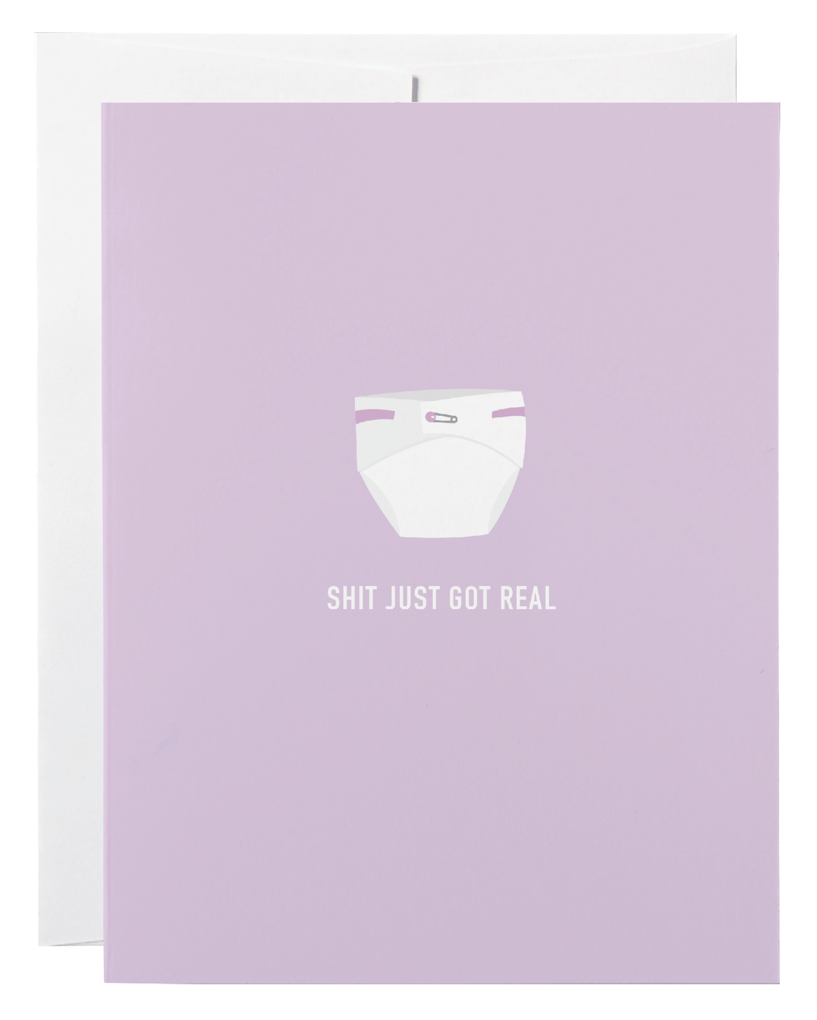 Classy Cards Creative - Wholesale Baby Card - Diaper Card0