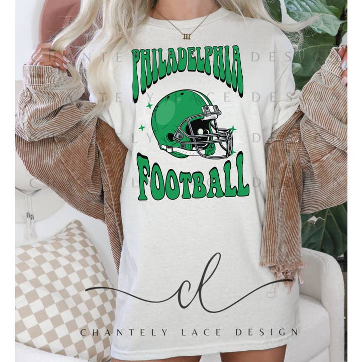 Old Philadelphia Eagles Football Retro Groovy Comfort Colors for wholesale by Chantely Lace