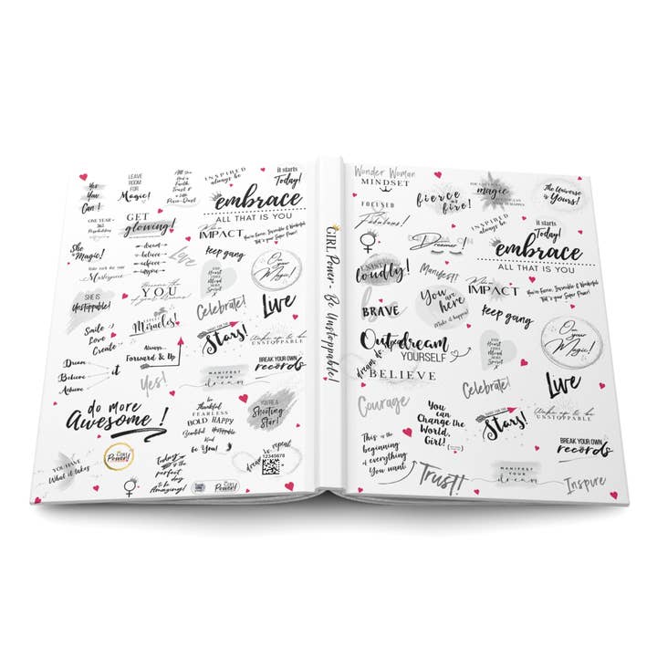 Girl Power 24/7 - Wholesale Journal/Diary - Girl Power Hardcover Journal - Be Unstoppable!3