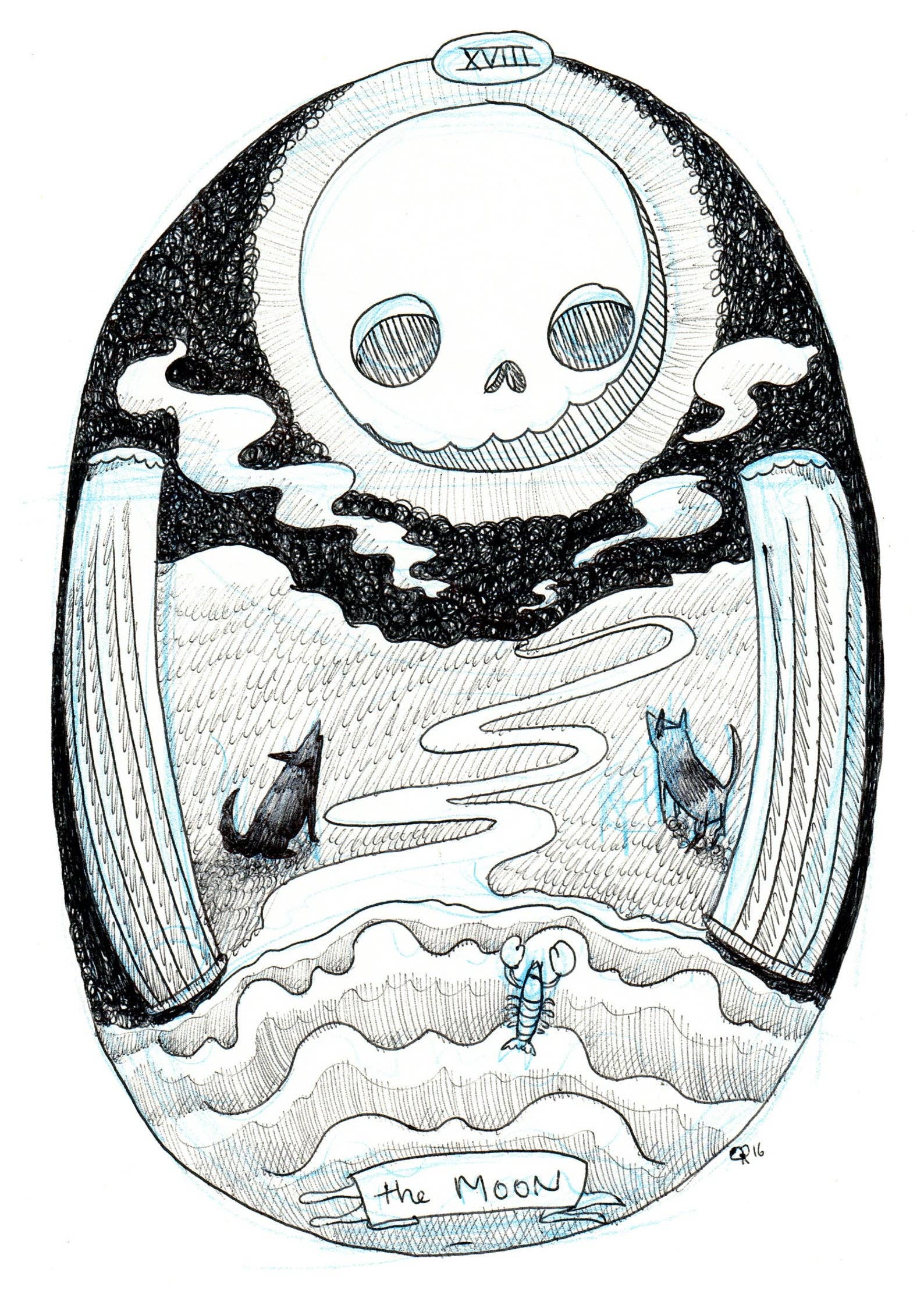 Cat Rocketship - Wholesale Tarot Cards - The Skeleton Tarot Deck7