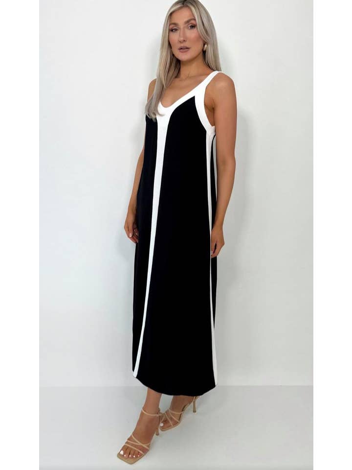 LORIANE – wholesale Dress – Women's – 6269 Long strappy dress2