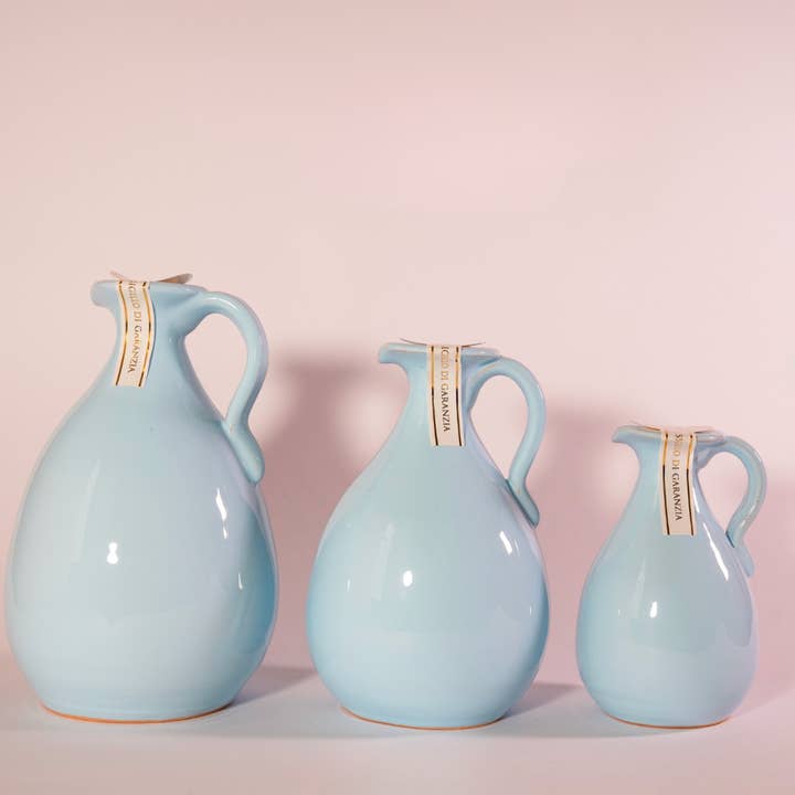 SALA CAFFE CO - Wholesale Olive Oil - 100ml Handcrafted EVOO Ceramic Jug — Dust Colour1