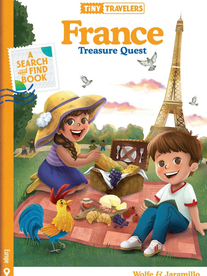 Tiny Travelers France Treasure Ques: for wholesale by Macmillan Publishers