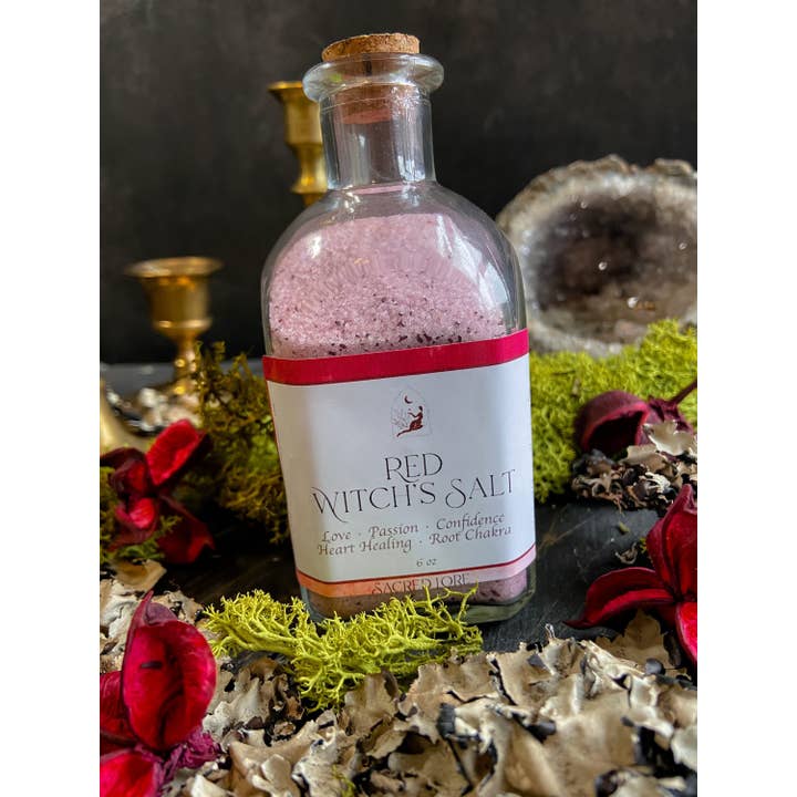 Sacred Lore – Großhandel Meditationszubehör – Rotes Hexensalz, Liebeszauber, Selbstliebesritual1