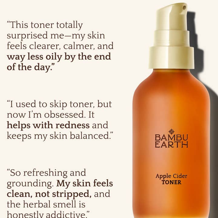 Bambu Earth LLC - Wholesale Facial Toner - Apple Cider TONER3