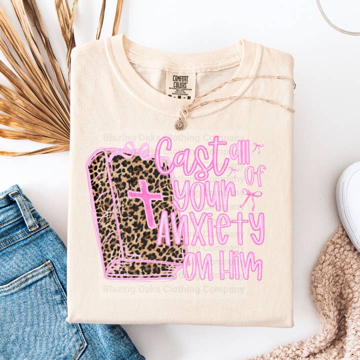 Kasta all din oro kortärmad tröja för wholesale av Blazing Oaks Clothing Company