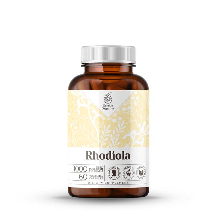 Garden Organics - Wholesale Oral Supplement/Vitamin - Rhodiola Capsules