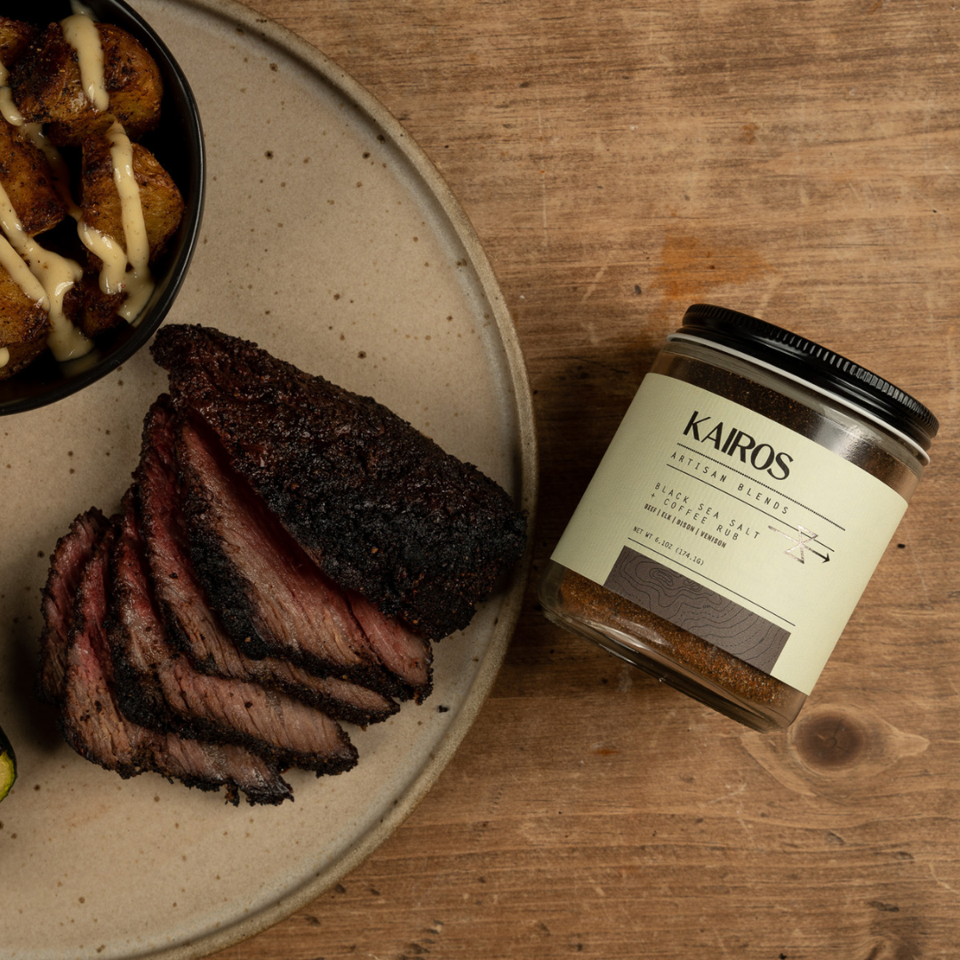 Kairos Artisan Blends - Wholesale Dried Spice Mix - Black Sea Salt & Coffee Rub5