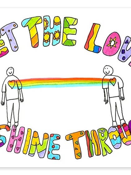 Lascia che l'amore risplenda per la vendita all'ingrosso da parte di Art of Loving Now