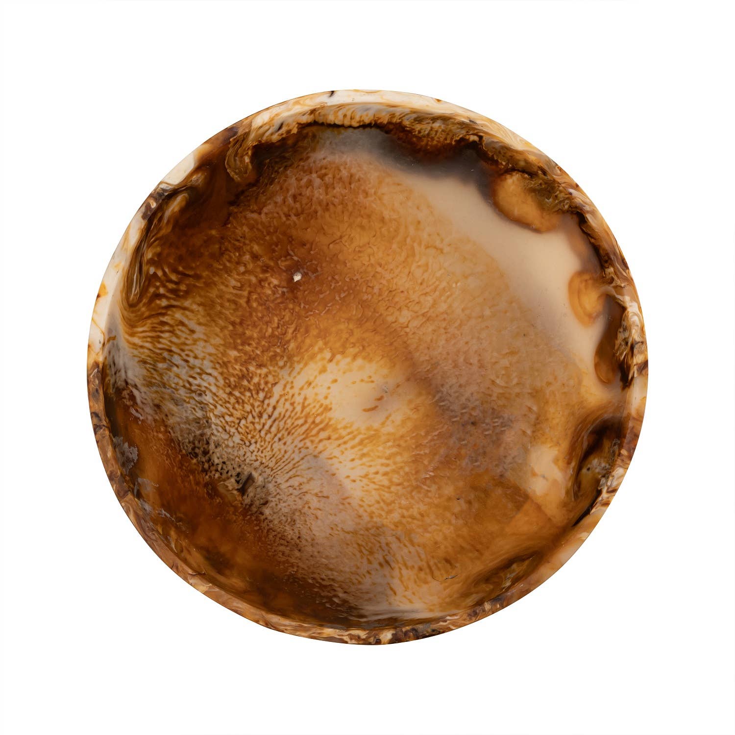 Tortoiseshell Salad Bowl Dia 11.61" for wholesale on Faire5