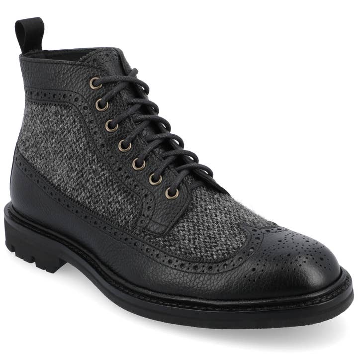 The Boston Boot in Black for wholesale by Taft