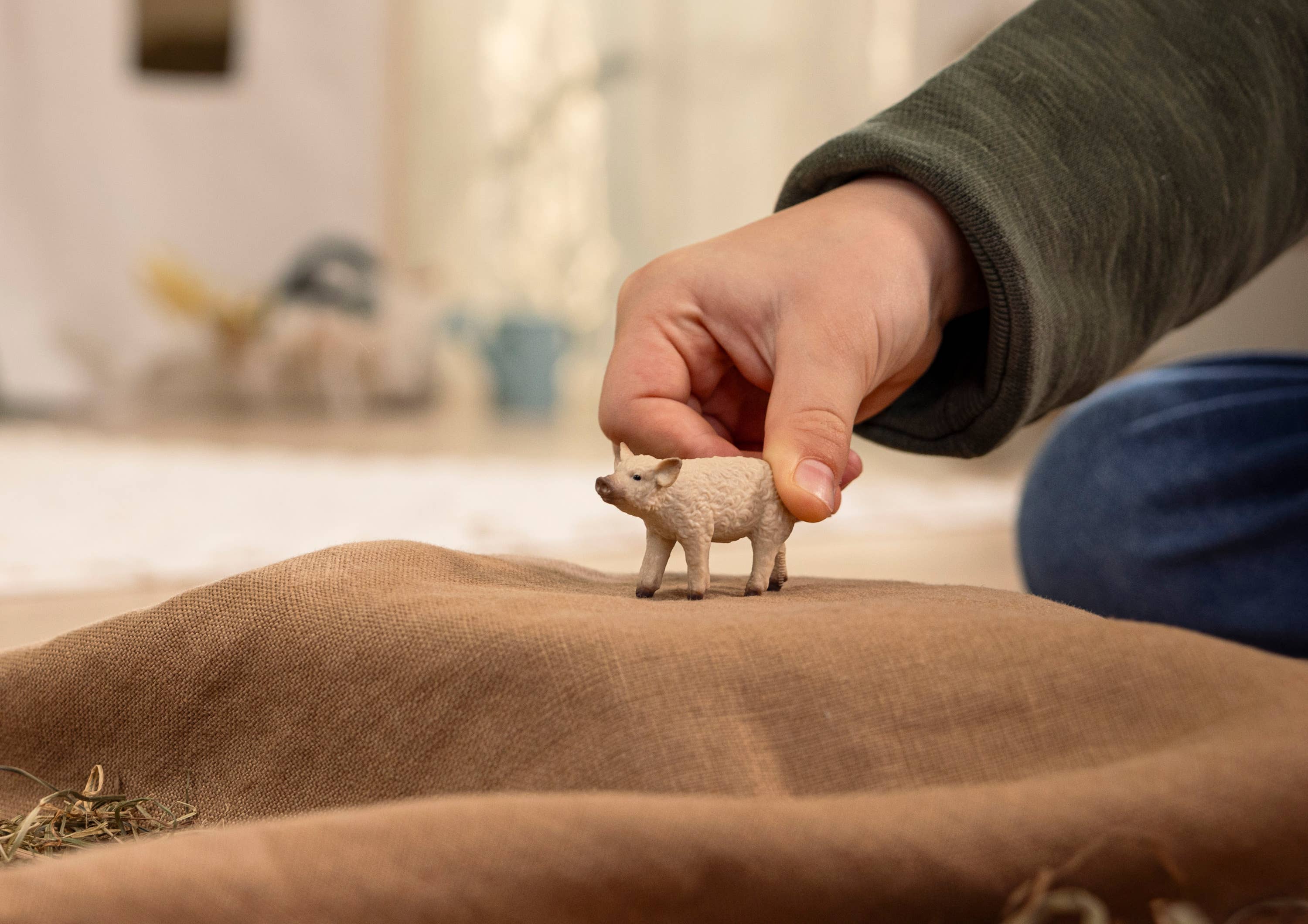 Schleich - Wholesale Figurine Toy - Kids - Mangalica Piglet1