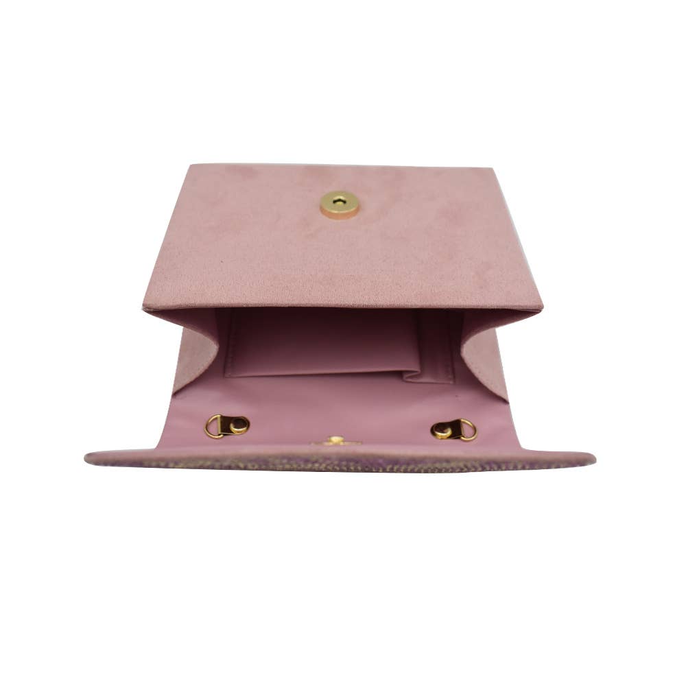 Belle Trading Ltd - Wholesale Clutch Bag - Women's - Alice Art Deco Inspired Jewelled Clutch Bag with Chain Strap5