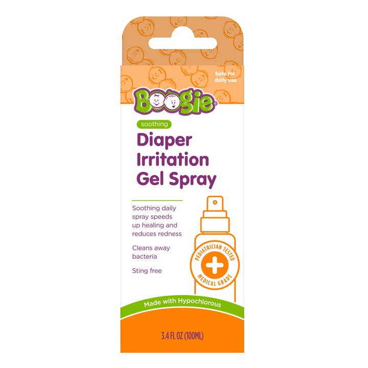 Earth Mama Organics - Wholesale Diaper Cream - Boogie Diaper Irritation Gel Spray, 3.4oz (Case of 12)2