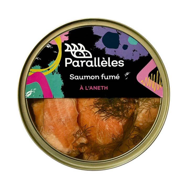 Rökt lax med dill för wholesale av Conserves Parallèles