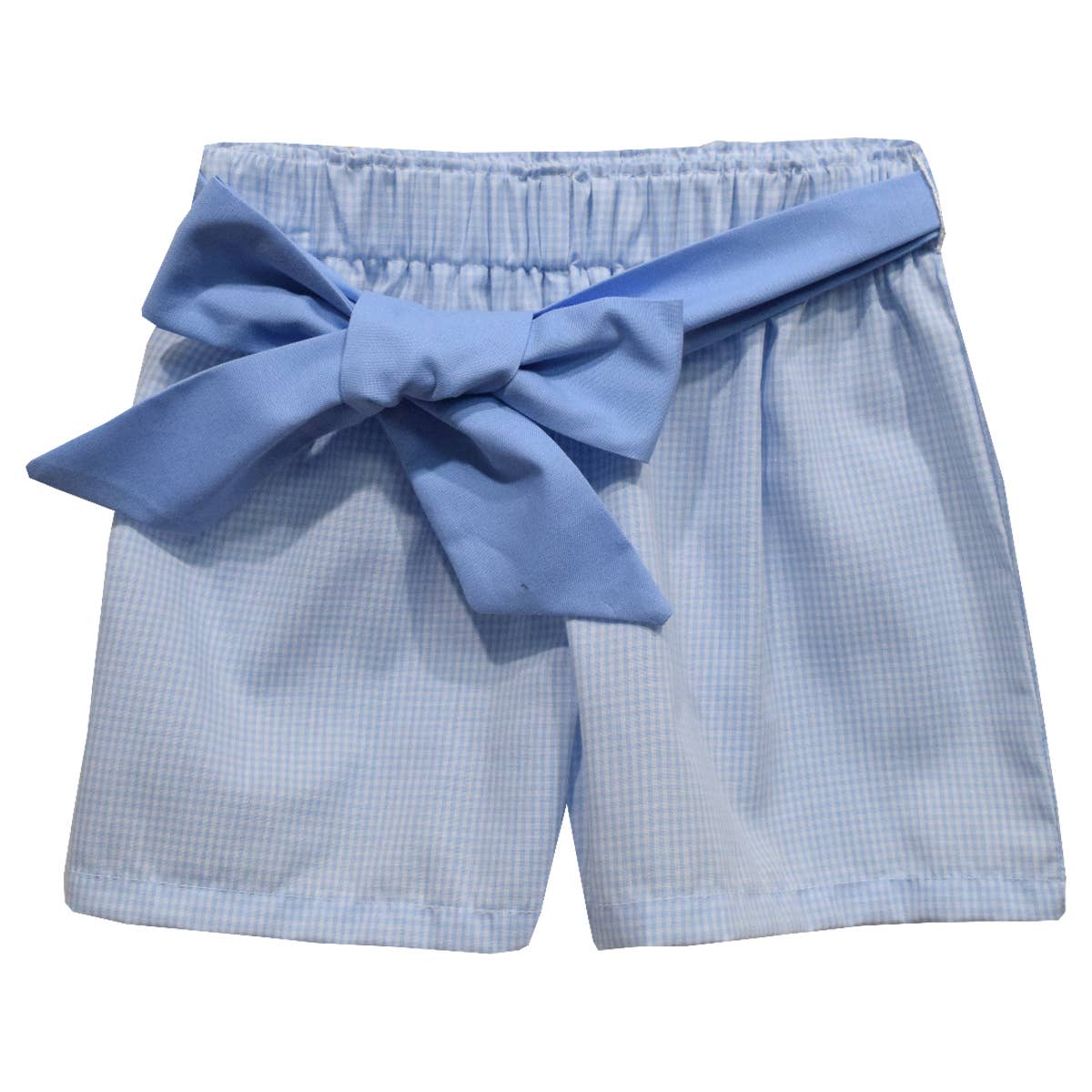 Vive La Fete - Wholesale Shorts - Kids - Gingham Girls Short with Sash0