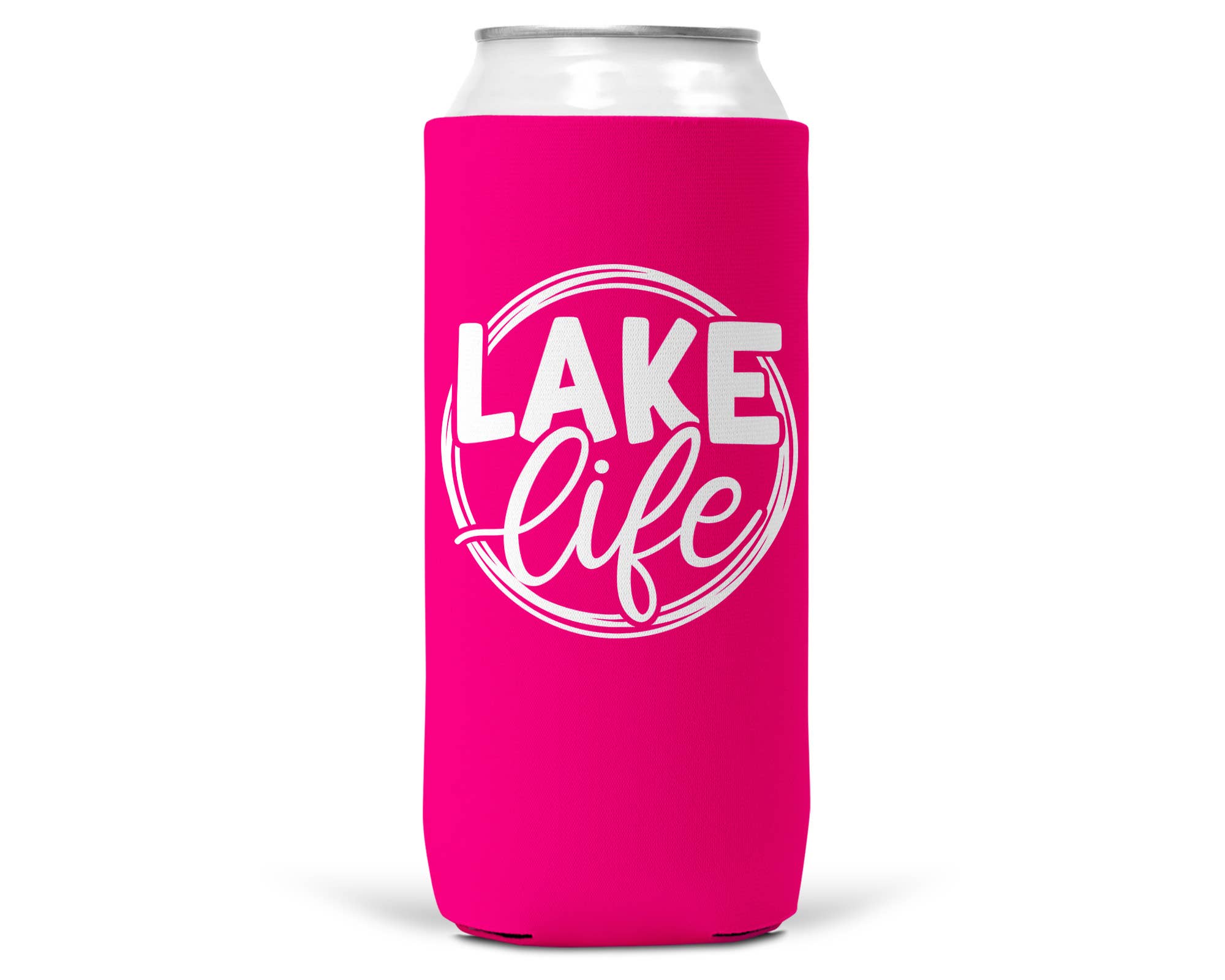 Wi-Wear - Wholesale Drink Huggers & Koozies - Lake Life SLIM CAN Coozie / Koozie for 12 Oz Slim Can3