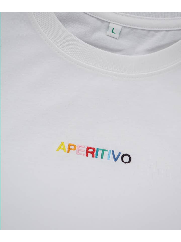 Fashion Drinks – Großhandel T-Shirt – Damen – Aperitivo | Besticktes Frauen Bio Baumwoll T-Shirt5