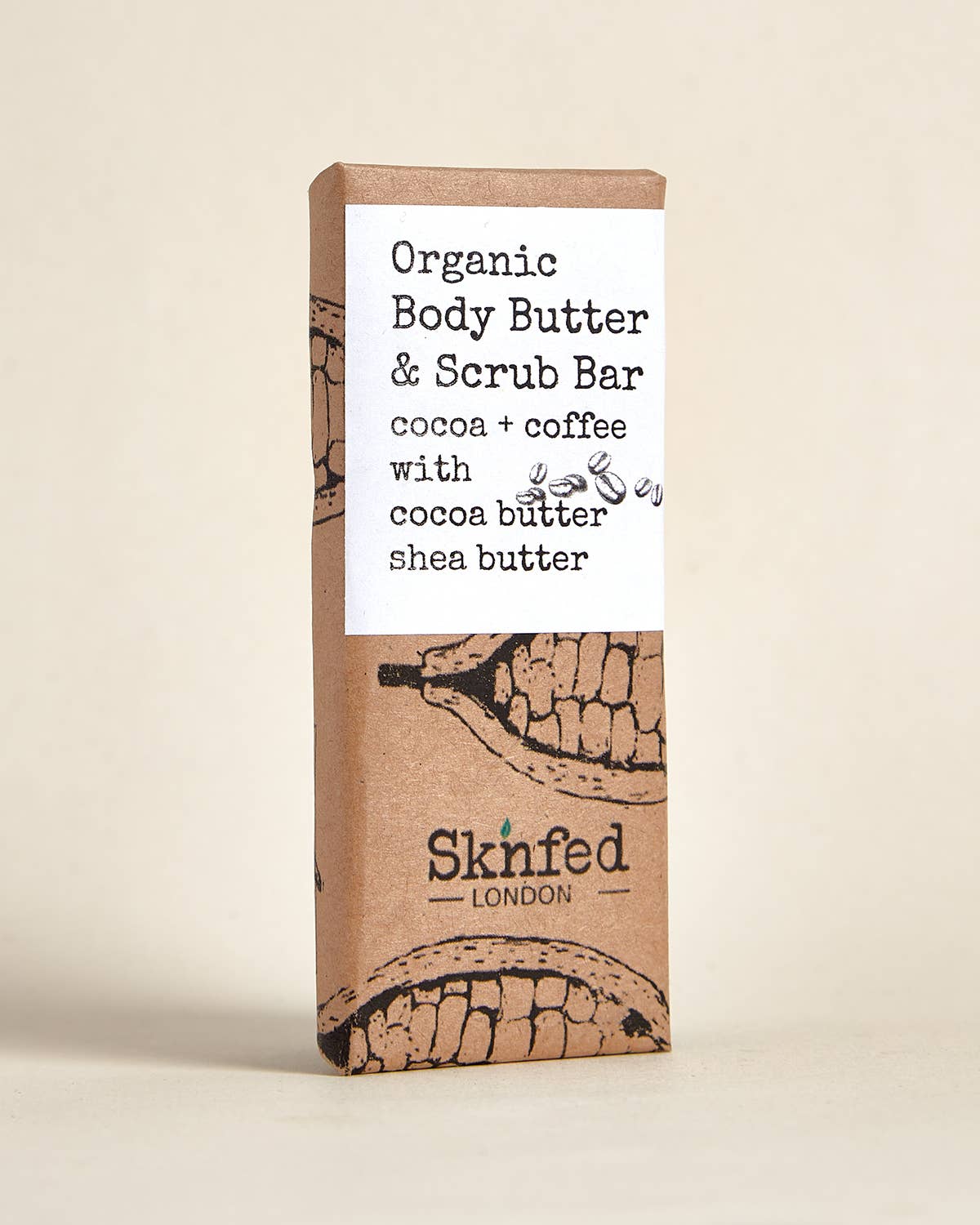 Sknfed - Wholesale Body Balm/Butter - Zero Waste Espresso Body Butter Bar & Scrub Bar2