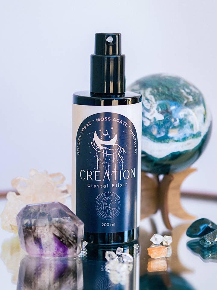 Creation Crystal Elixir Aura Mist for wholesale by Nomadic Priestess