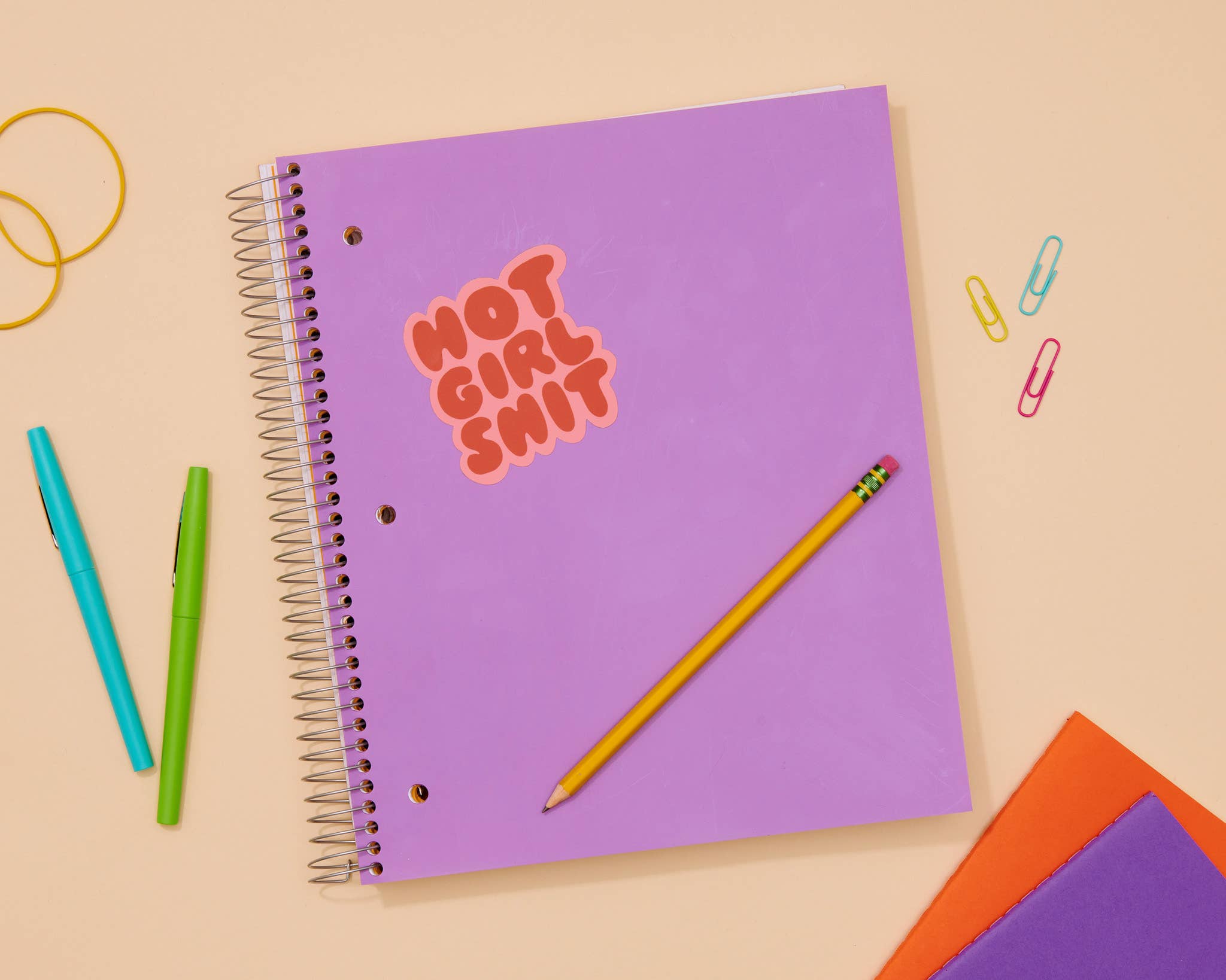 And Here We Are - Wholesale Sticker - Hot Girl Shit Vinyl Sticker  - Stocking stuffer, Holiday, Gift Guide1