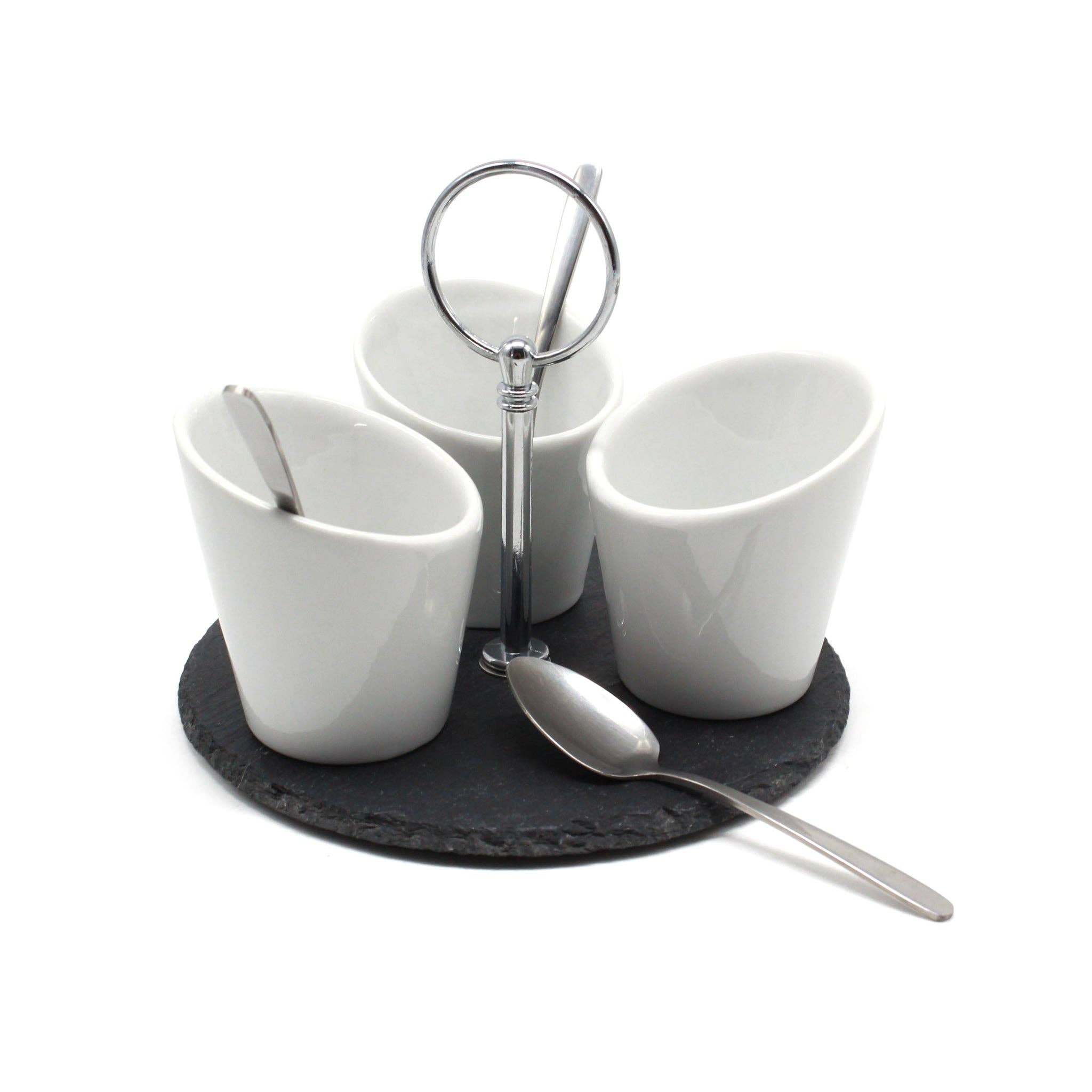 ELEGANT PRODUCTS UK LTD – wholesale Platter – Van Gogh Tapas Serving Set With Slate Ceramic Dishes1