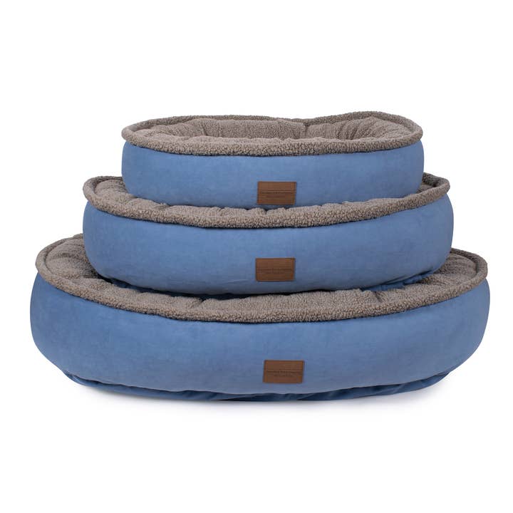 Carolina Pet Company - Wholesale Pet Bed - Dog - Microfiber and Tipped Berber Round Comfy Cup Dog Bed2