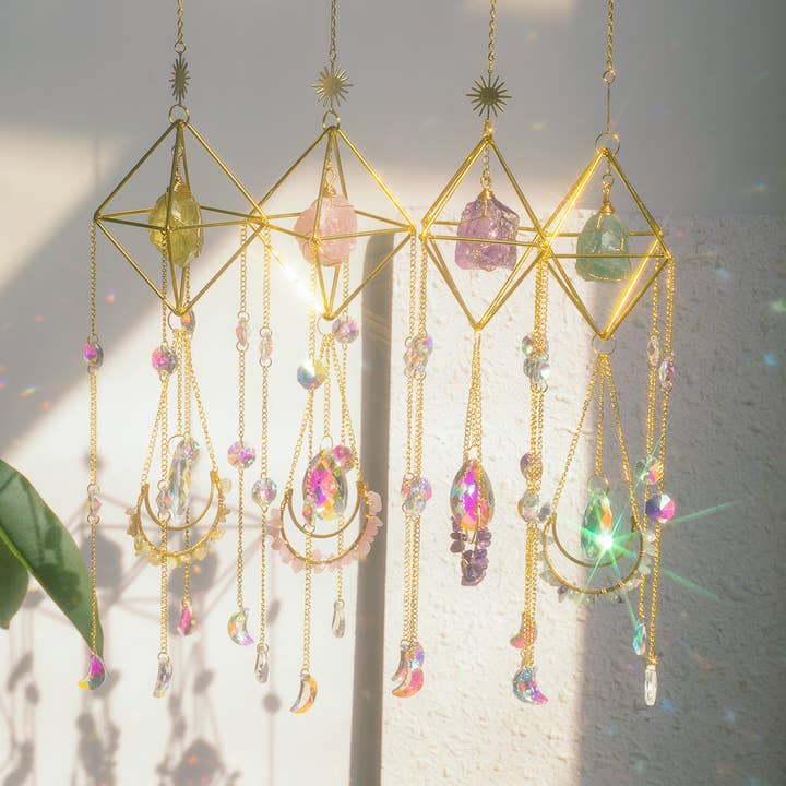 Crystal Suncatchers Hanging Home and Garden Décor for wholesale by Pozbee