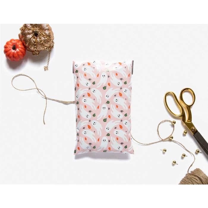 Ghosts Poly Mailers 6x9 for wholesale by Lucky Avocado